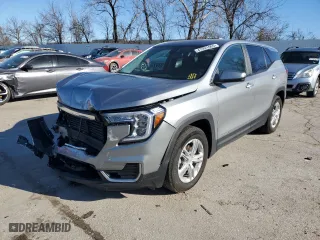 2024 GMC Terrain SLE with VIN 3GKALMEG8RL154209, listed as a Copart auction lot 47091665 with 40,360 mi miles and Salvage Title. Bid and sale history available at carsss.com. Image 1.