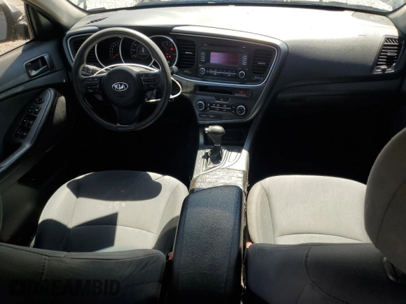 2015 Kia Optima LX with VIN KNAGM4A73F5562330, listed as a Copart auction lot 63159215 with 168,953 mi miles and Clean title. Bid and sale history available at DreamBid. Image 8.