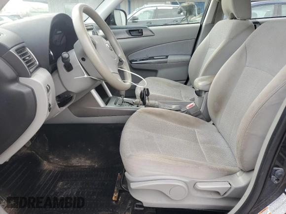 2012 Subaru Forester X with VIN JF2SHABC8CH409191, listed as a Copart auction lot 54823995 with Not Provided miles and Salvage Title. Bid and sale history available at DreamBid. Image 7.