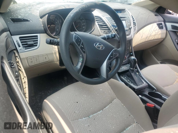 2016 Hyundai Elantra SE z VIN 5NPDH4AE3GH702113, wystawiony jako Copart lot #59757565 z przebiegiem Nie podano mil oraz Czysty tytuł • Clean title. Historia ofert i sprzedaży dostępna na DreamBid. Obrazek 8.