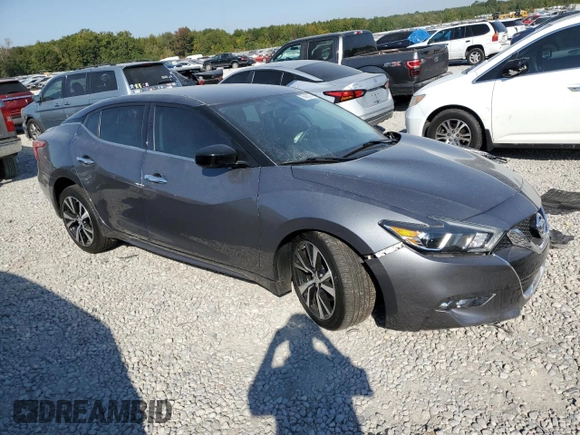2018 Nissan Maxima SR with VIN 1N4AA6AP0JC409640, listed as a Copart auction lot 75918774 with 47,354 mi miles and Salvage Title. Bid and sale history available at carsss.com. Image 4.
