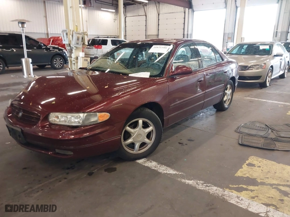 2001 Buick Regal LS with VIN 2G4WB55K711255189, listed as a IAAI auction lot 40831580 with 1 mi miles. Bid and sale history available at carsss.com. Image 17.