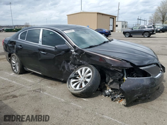 2013 Lincoln MKS with VIN 1LNHL9DKXDG601256, listed as a Copart auction lot 51078365 with 210,644 mi miles and Salvage Title. Bid and sale history available at carsss.com. Image 4.
