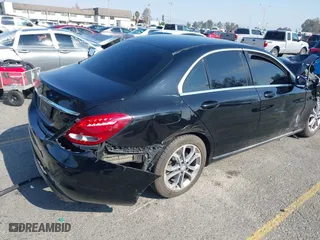 2015 Mercedes-Benz C-Class C 300 with VIN 55SWF4JB9FU058522, listed as a IAAI auction lot 41446546 with 1 mi miles. Bid and sale history available at carsss.com. Image 4.