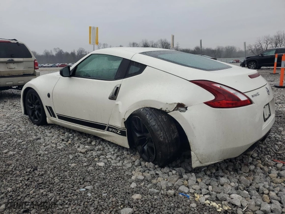 2019 Nissan 370Z Coupe with VIN JN1AZ4EH9KM420371, listed as a Copart auction lot 84451004 with 37808 miles and Salvage Title. Bid and sale history available at carsss.com. Image 2.