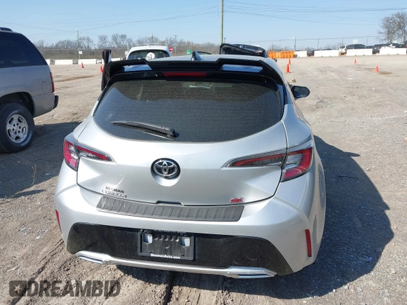 2022 Toyota Corolla Hatchback SE with VIN JTNB4MBE5N3181644, listed as a IAAI auction lot 41759003 with 37,079 mi miles. Bid and sale history available at carsss.com. Image 16.
