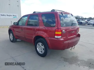 2007 Ford Escape Limited with VIN 1FMYU94127KB58591, listed as a IAAI auction lot 41801334 with 117,125 mi miles. Bid and sale history available at carsss.com. Image 3.
