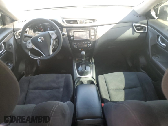 2016 Nissan Rogue SV with VIN JN8AT2MT6GW026190, listed as a Copart auction lot 49178885 with 121,076 mi miles and Salvage Title. Bid and sale history available at carsss.com. Image 8.