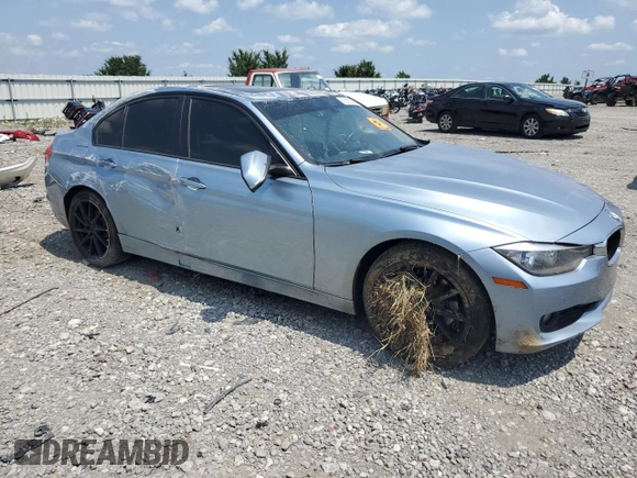 2014 BMW 3 Series 328d with VIN WBA3D3C58EK154099, listed as a Copart auction lot 63163584 with 159,367 mi miles and Salvage Title. Bid and sale history available at carsss.com. Image 4.