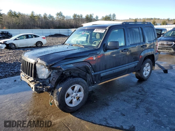 2010 Jeep Liberty Sport with VIN 1J4PN2GK5AW167188, listed as a Copart auction lot 86297154 with 132,123 mi miles and Salvage Title. Bid and sale history available at carsss.com. Image 1.