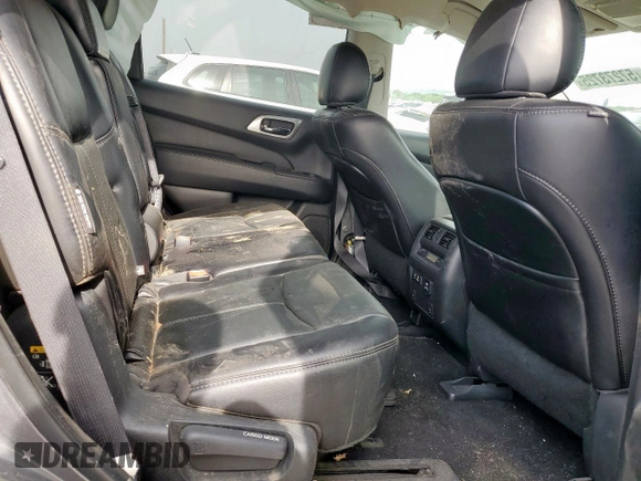 2020 Nissan Pathfinder SL with VIN 5N1DR2CN7LC601365, listed as a Copart auction lot 57273725 with 44,503 mi miles and Salvage title. Bid and sale history available at DreamBid. Image 10.