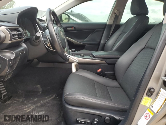 2018 Lexus IS 300 with VIN JTHBA1D27J5067821, listed as a Copart auction lot 53500935 with 47,552 mi miles and Salvage title. Bid and sale history available at DreamBid. Image 7.