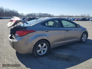 2013 Hyundai Elantra GLS PZEV with VIN 5NPDH4AE8DH183250, listed as a Copart auction lot 50174825 with 89,962 mi miles and Salvage Title. Bid and sale history available at carsss.com. Image 3.