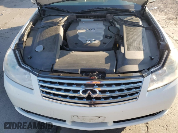 2007 Infiniti M x with VIN JNKAY01F67M460331, listed as a Copart auction lot 54902335 with 142,566 mi miles and Salvage Title. Bid and sale history available at DreamBid. Image 11.