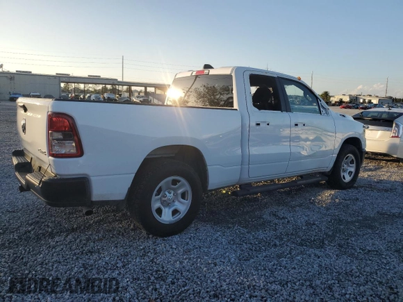 2023 Ram 1500 Tradesman with VIN 1C6RRFCG2PN631569, listed as a Copart auction lot 81765424 with 23,811 mi miles and Salvage title. Bid and sale history available at DreamBid. Image 3.