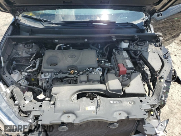 2024 Toyota RAV4 XLE Premium with VIN 2T3C1RFVXRW317486, listed as a Copart auction lot 55965795 with 32,478 mi miles and Salvage title. Bid and sale history available at DreamBid. Image 11.