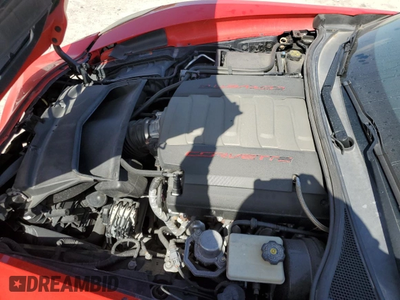 2016 Chevrolet Corvette Z51 2LT with VIN 1G1YK2D79G5111636, listed as a Copart auction lot 66278654 with 55,472 mi miles and Salvage Title. Bid and sale history available at carsss.com. Image 11.
