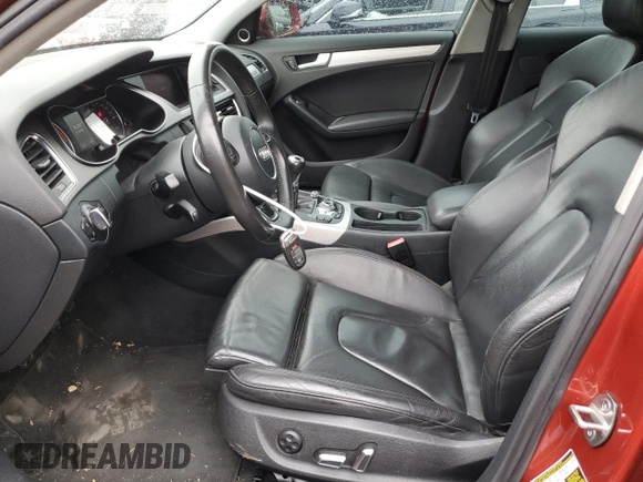 2013 Audi A4 Premium Plus with VIN WAUHFAFL9DA158018, listed as a Copart auction lot 74303104 with 121,308 mi miles and Salvage Title. Bid and sale history available at carsss.com. Image 7.