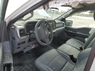 2021 Ford F-150 XL with VIN 1FTMF1CP5MKF10546, listed as a Copart auction lot 50216635 with Not provided miles and Salvage title. Bid and sale history available at DreamBid. Image 8.