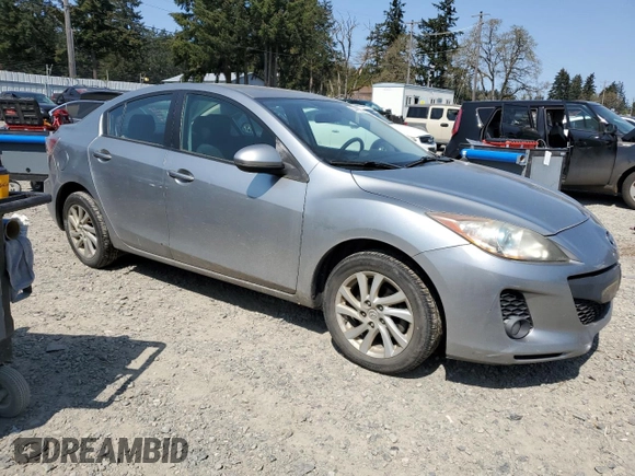 2012 Mazda Mazda3 i Touring with VIN JM1BL1V79C1628942, listed as a Copart auction lot 54449165 with 125,727 mi miles and Salvage Title. Bid and sale history available at carsss.com. Image 4.