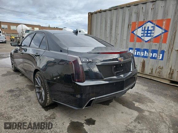 2018 Cadillac CTS Luxury AWD with VIN 1G6AX5SS8J0142886, listed as a Copart auction lot 82470394 with 139,214 mi miles and Clean Title. Bid and sale history available at DreamBid. Image 3.