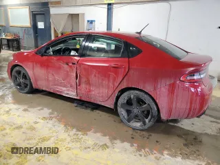 2016 Dodge Dart SXT with VIN 1C3CDFBB6GD539975, listed as a Copart auction lot 45811855 with 62,629 mi miles and Salvage Title. Bid and sale history available at carsss.com. Image 2.