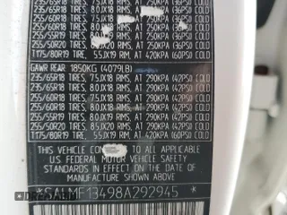 2008 Land Rover Range Rover SC z VIN SALMF13498A292945, wystawiony jako Copart lot #49435605 z przebiegiem 144 043 mil mil oraz Szkoda całkowita • Salvage title. Historia ofert i sprzedaży dostępna na DreamBid. Obrazek 14.