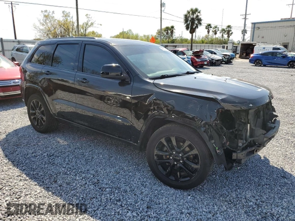 2018 Jeep Grand Cherokee Laredo E with VIN 1C4RJEAG3JC391643, listed as a Copart auction lot 46950905 with 95,087 mi miles and Salvage Title. Bid and sale history available at carsss.com. Image 4.
