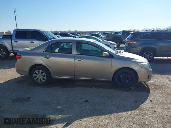 2009 Toyota Corolla with VIN 2T1BU40E59C163293, listed as a IAAI auction lot 41824986 with 123,954 mi miles. Bid and sale history available at carsss.com. Image 13.