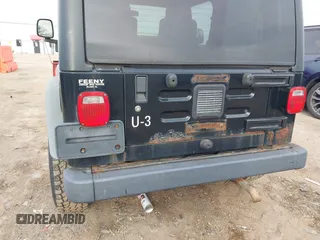 2006 Jeep Wrangler Sport with VIN 1J4FA49S66P746787, listed as a IAAI auction lot 41537730 with 97,365 mi miles. Bid and sale history available at carsss.com. Image 6.