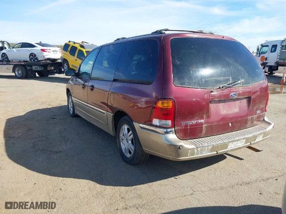 2001 Ford Windstar Wagon SEL with VIN 2FMDA53491BA60672, listed as a IAAI auction lot 41526697 with 172,568 mi miles. Bid and sale history available at carsss.com. Image 3.