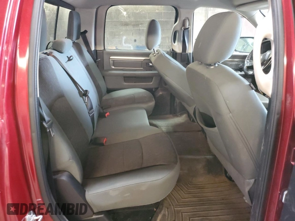 2015 Ram 1500 Big Horn with VIN 1C6RR7LG6FS509593, listed as a Copart auction lot 51988195 with 60,868 mi miles and Salvage title. Bid and sale history available at DreamBid. Image 10.
