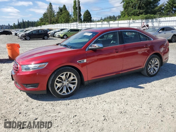 2013 Ford Taurus Limited z VIN 1FAHP2F84DG217500, wystawiony jako Copart lot #64268005 z przebiegiem 120 277 mil mil oraz Szkoda całkowita • Salvage title. Historia ofert i sprzedaży dostępna na DreamBid. Obrazek 1.