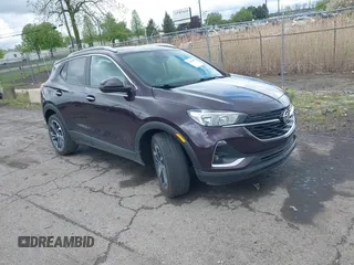 2021 Buick Encore GX Select with VIN KL4MMDSL2MB151382, listed as a IAAI auction lot 42198480 with 60,220 mi miles and . Bid and sale history available at DreamBid. Image 1.