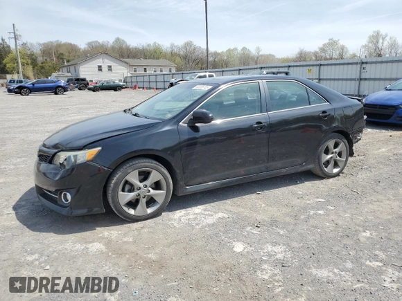 2012 Toyota Camry L with VIN 4T1BF1FK3CU172585, listed as a Copart auction lot 53835745 with 144,690 mi miles and Salvage Title. Bid and sale history available at DreamBid. Image 1.