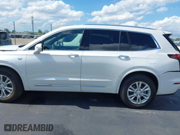 2024 Cadillac XT6 AWD Luxury with VIN 1GYKPBR4XRZ742186, listed as a IAAI auction lot 42265469 with 16,688 mi miles and . Bid and sale history available at DreamBid. Image 14.