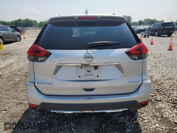 2017 Nissan Rogue SV with VIN KNMAT2MV8HP578377, listed as a Copart auction lot 62179905 with 131,663 mi miles and Salvage title. Bid and sale history available at DreamBid. Image 6.