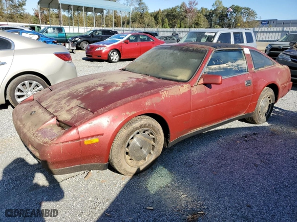 1987 Nissan 300ZX with VIN JN1HZ16S5HX125993, listed as a Copart auction lot 75913514 with NaN miles and Non Repairable. Bid and sale history available at carsss.com. Image 1.