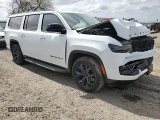 2024 Jeep Wagoneer Series II Carbide with VIN 1C4SJSBP2RS118483, listed as a Copart auction lot 45696995 with 12,101 mi miles and Salvage Title. Bid and sale history available at DreamBid. Image 4.