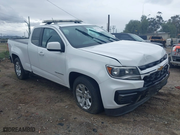 2022 Chevrolet Colorado 2WD LT with VIN 1GCHSCEA4N1103441, listed as a IAAI auction lot 41722870 with 116,288 mi miles. Bid and sale history available at carsss.com. Image 1.