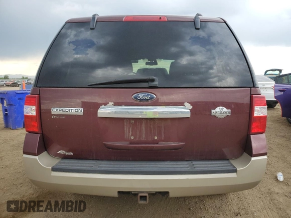 2010 Ford Expedition Eddie Bauer z VIN 1FMJU1J58AEA81659, wystawiony jako Copart lot #60632225 z przebiegiem 183 686 mil mil oraz Szkoda całkowita • Salvage title. Historia ofert i sprzedaży dostępna na DreamBid. Obrazek 6.