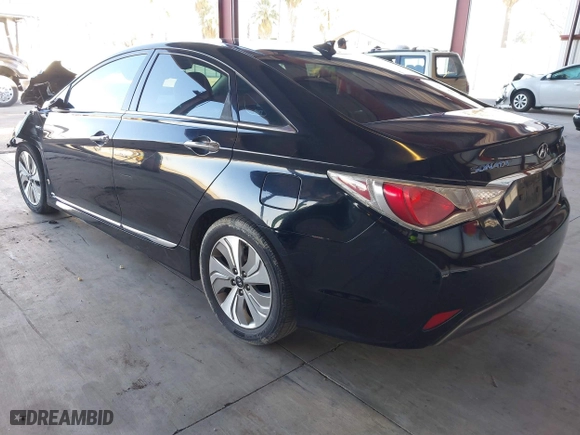 2013 Hyundai Sonata Hybrid with VIN KMHEC4A44DA064673, listed as a IAAI auction lot 41267954 with 178,562 mi miles. Bid and sale history available at carsss.com. Image 3.