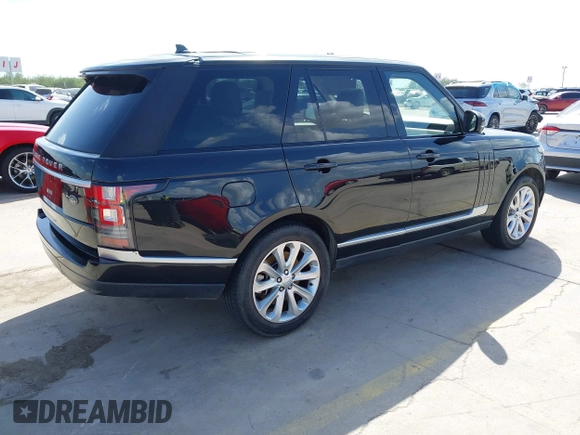 2016 Land Rover Range Rover HSE with VIN SALGS2VF6GA270624, listed as a IAAI auction lot 42540593 with 122,164 mi miles and . Bid and sale history available at DreamBid. Image 4.