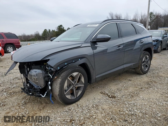 2025 Hyundai Tucson SEL with VIN 5NMJB3DE2SH475822, listed as a Copart auction lot 46065935 with 2,123 mi miles and Salvage Title. Bid and sale history available at carsss.com. Image 1.