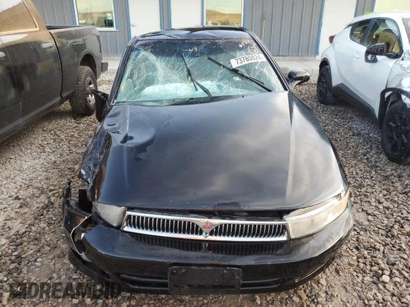 2000 Mitsubishi Galant ES with VIN 4A3AA46G7YE121584, listed as a Copart auction lot 73780824 with 0 mi miles and Salvage Title. Bid and sale history available at carsss.com. Image 5.