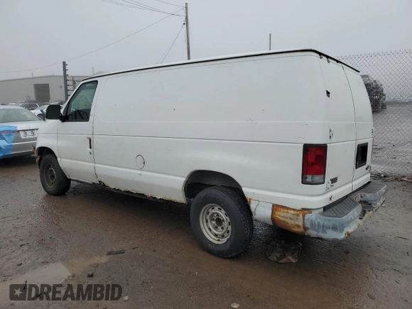 2001 Ford Econoline Cargo with VIN 1FTRE142X1HB27593, listed as a Copart auction lot 83827154 with 190,761 mi miles and Salvage Title. Bid and sale history available at DreamBid. Image 2.