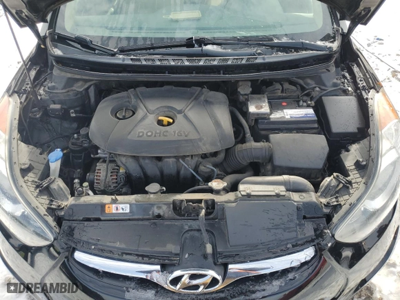 2013 Hyundai Elantra GLS PZEV with VIN 5NPDH4AE9DH219687, listed as a Copart auction lot 84676304 with 90,810 mi miles and Clean Title. Bid and sale history available at carsss.com. Image 11.
