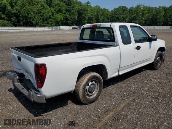 2006 Chevrolet Colorado 1LT z VIN 1GCCS196168295818, wystawiony jako Copart lot #58850375 z przebiegiem 62 995 mil mil oraz Szkoda całkowita • Salvage title. Historia ofert i sprzedaży dostępna na DreamBid. Obrazek 3.