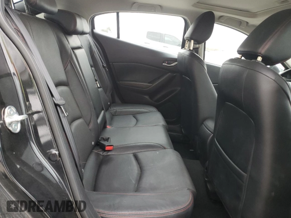 2015 Mazda 3 S Grand Touring with VIN JM1BM1M35F1226268, listed as a Copart auction lot 49725155 with 63,938 mi miles and Salvage Title. Bid and sale history available at DreamBid. Image 10.