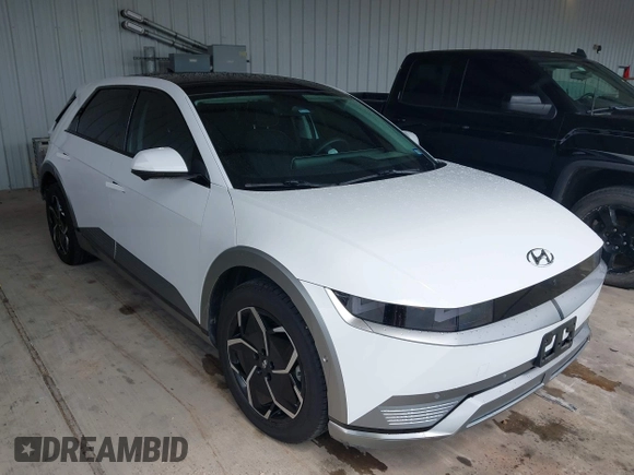 2023 Hyundai Ioniq 5 Limited with VIN KM8KR4AE1PU232864, listed as a IAAI auction lot 42108677 with 12,783 mi miles and . Bid and sale history available at DreamBid. Image 1.